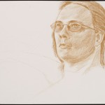 Elizabeth, Derwnt pencil on archival paper, 18 x 24 inches
