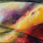 Mobius 2, oil on canvas, 24 x 60 inches